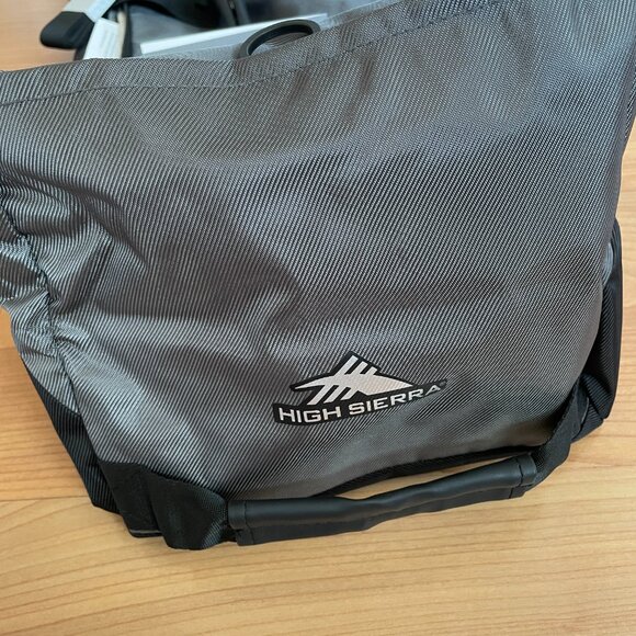High Sierra Essential Duffel Bag, Mercury Black 60 L. Gym Travel Carry On. NWT - Picture 2 of 16